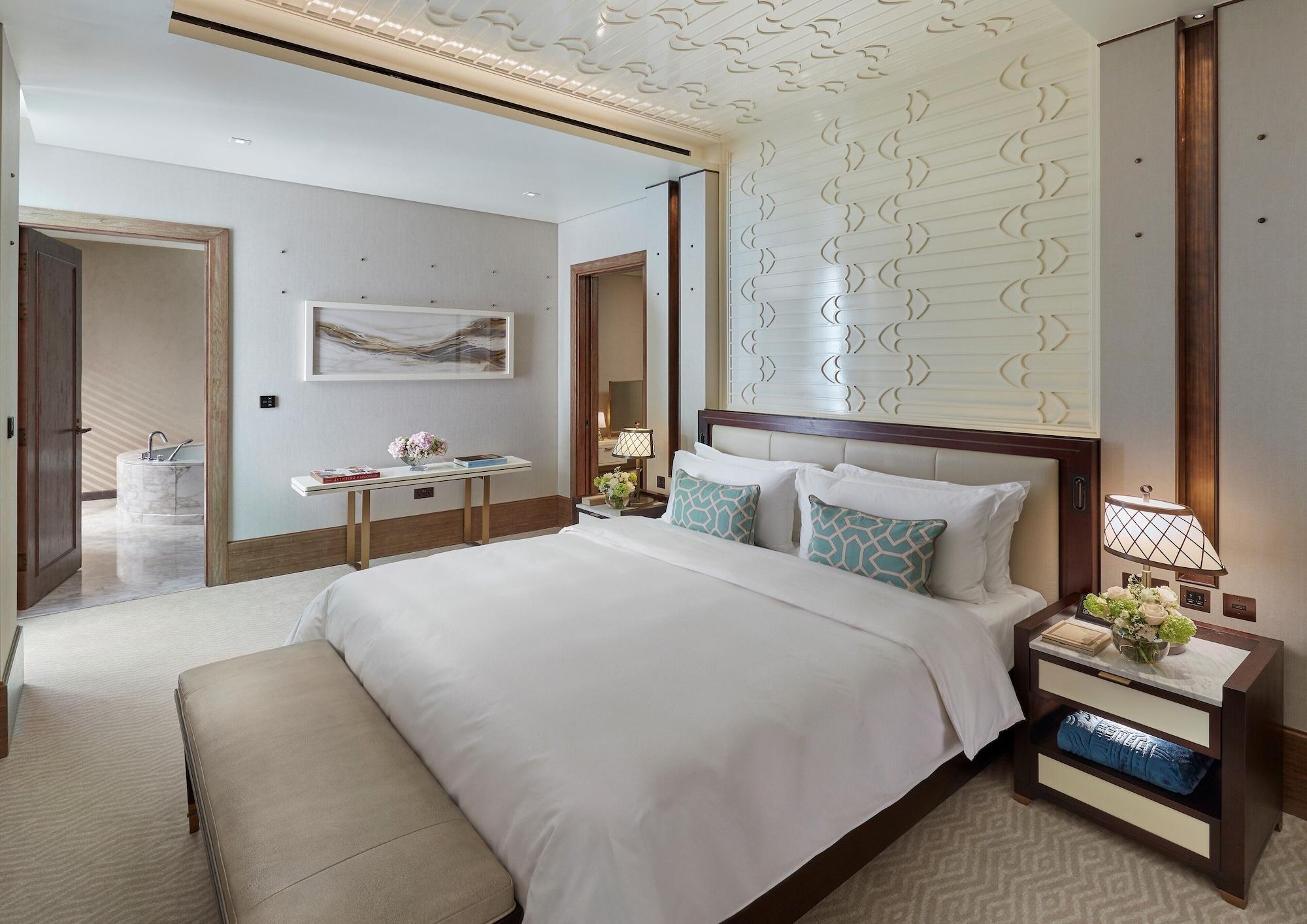 Hotel Mandarin Oriental, Ad Dawhah Esterno foto A bedroom at the hotel