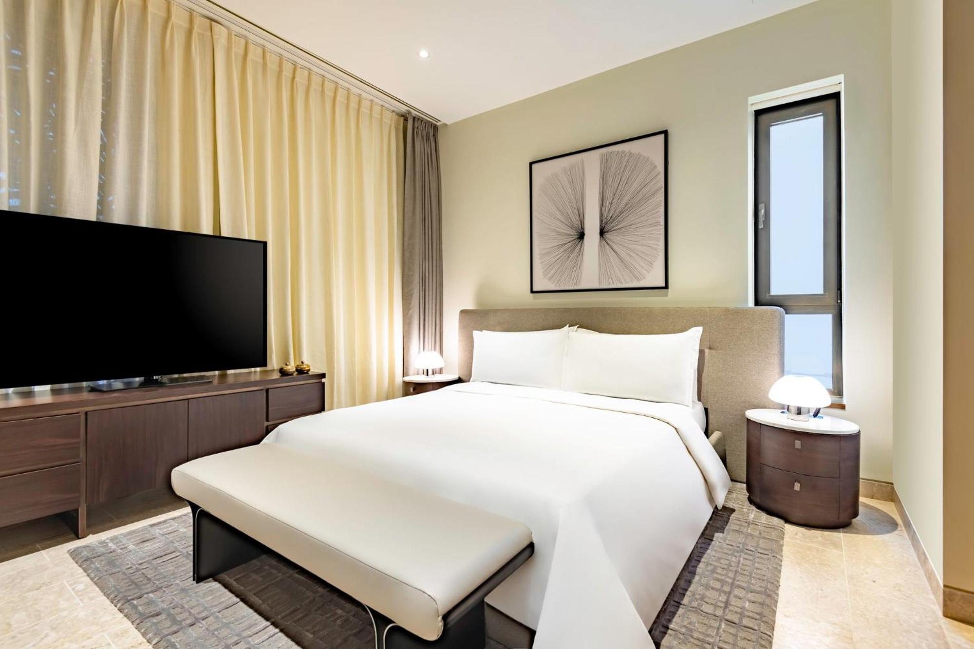 Hotel Mandarin Oriental, Ad Dawhah Esterno foto A bedroom at the hotel