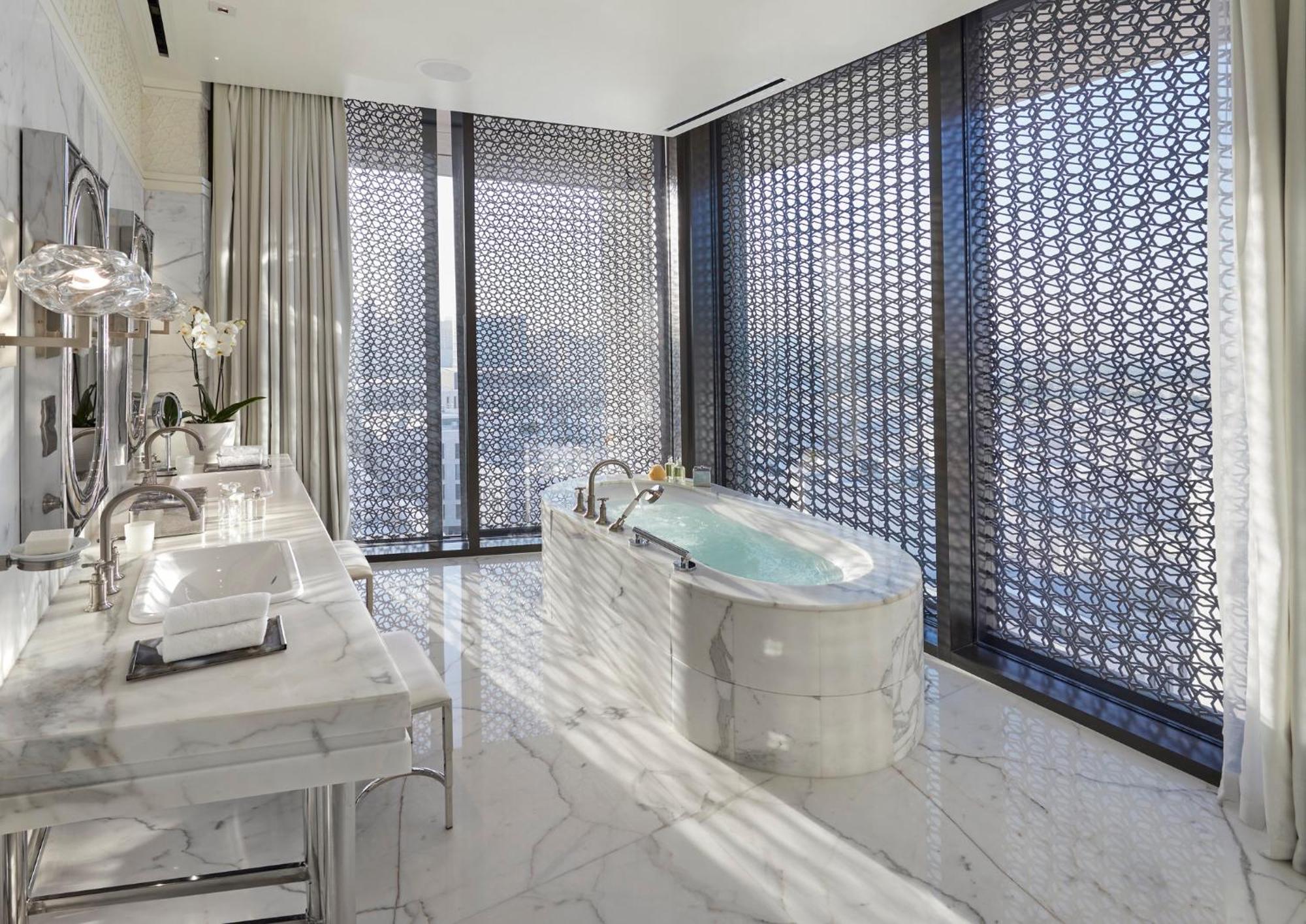 Hotel Mandarin Oriental, Ad Dawhah Esterno foto Bathroom