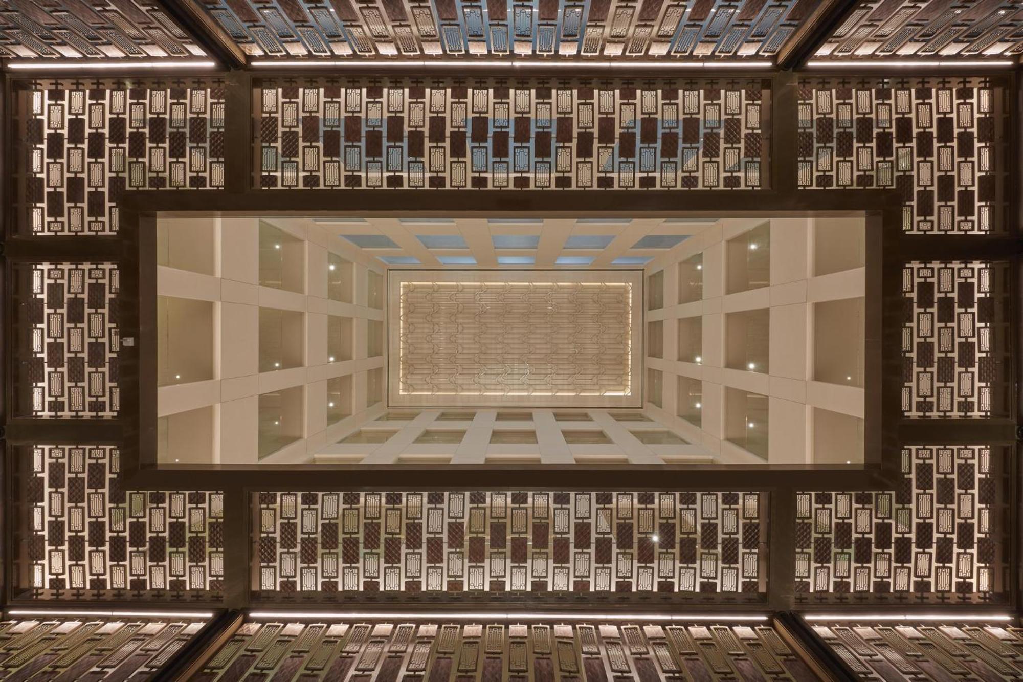 Hotel Mandarin Oriental, Ad Dawhah Esterno foto The interior of the museum